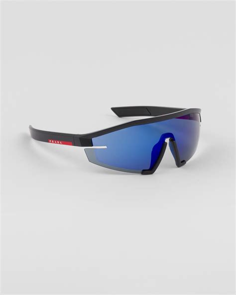 occhiali prada sps 030|Sea Blue Lenses Prada Linea Rossa Impavid Sunglasses .